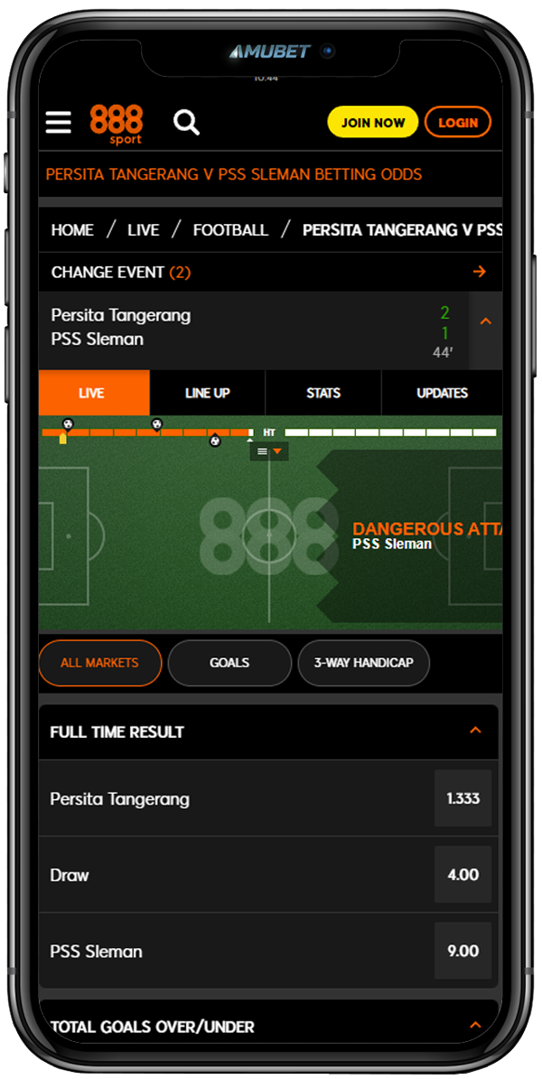 888 sport mobile live betting