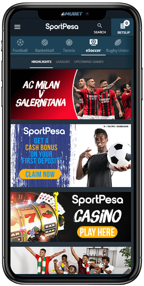 SportPesa Mobile App Bonuses